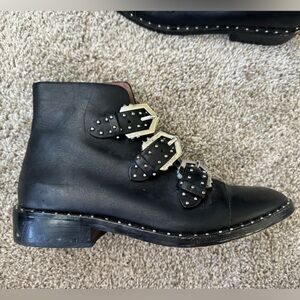 Gianni Bini Studded Moto Ankle Boots